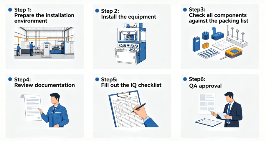 Installation Qualification (IQ) – What Must Be Done On-Site