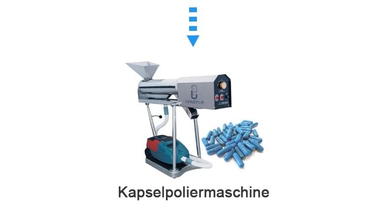 capsule form solution production line capsule polishing machine