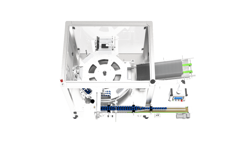 Dual-Row Bottle Cartoning System