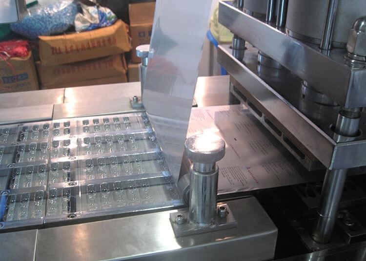 Máquina blisteadora automática de la serie DPP