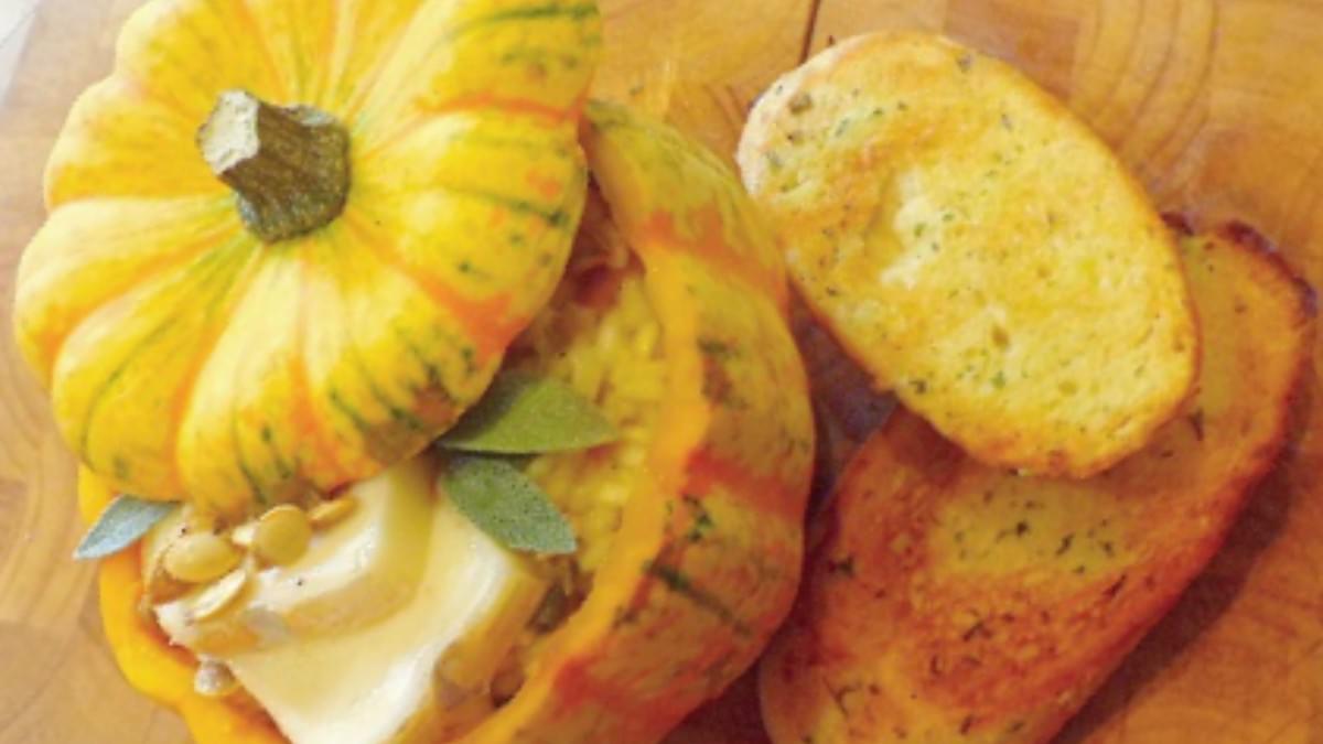 Cooking with Gin Squash Risotto Cooking with Gin Rec...