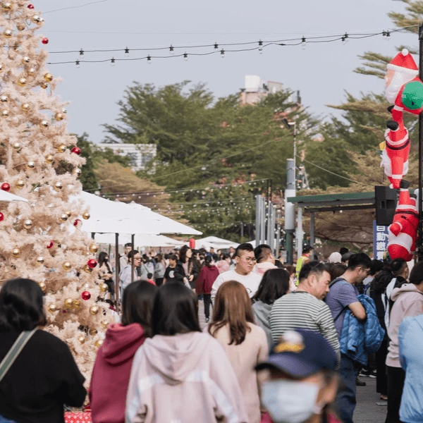 岡山耶誕公益市集12/14強勢回歸 !  6米高耶誕樹將點亮岡山