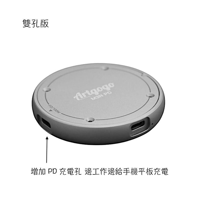 iPhone15 Pro/Max磁吸式硬碟外接盒,ProRes HDR錄影直存,iPad mini8/11/Air/M4 iPad Pro硬碟外掛