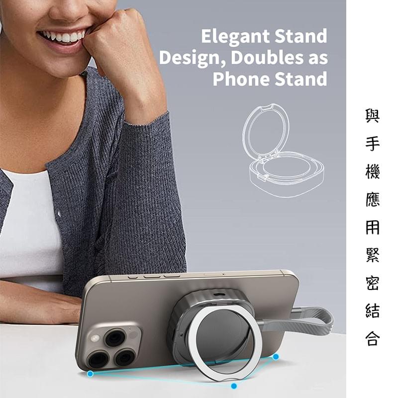 M.2 2230硬碟外接盒，iPhone 15/16 /17Pro ProRes錄影直存，手機容量擴充，手機磁吸腳靠