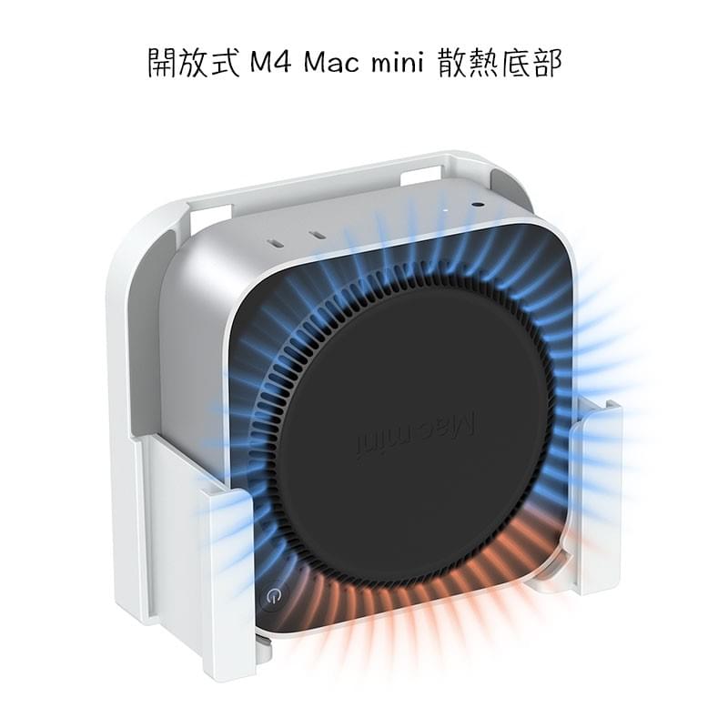 M4 M4Pro Mac mini托架,M4 Mac mini螢幕托架,M4 Mac mini掛架,Mac min壁架