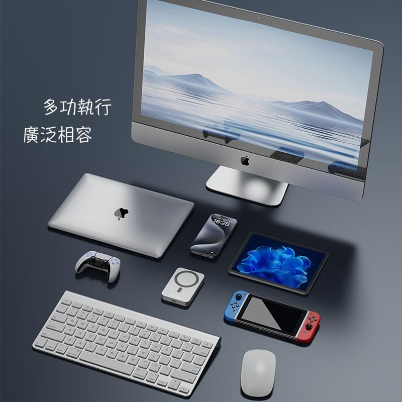 M.2 NVMe SSD硬碟外接盒,iPhone15/16Pro ProRes HDR硬碟錄影,HDMI 4K/60Hz,USB3.2 10Gbps傳輸,SD TF3.0同時讀寫,PD100W快充