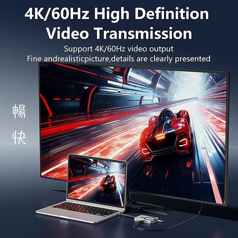 M.2 NVMe SSD硬碟外接盒,iPhone15/16Pro ProRes HDR硬碟錄影,HDMI 4K/60Hz,USB3.2 10Gbps傳輸,SD TF3.0同時讀寫,PD100W快充