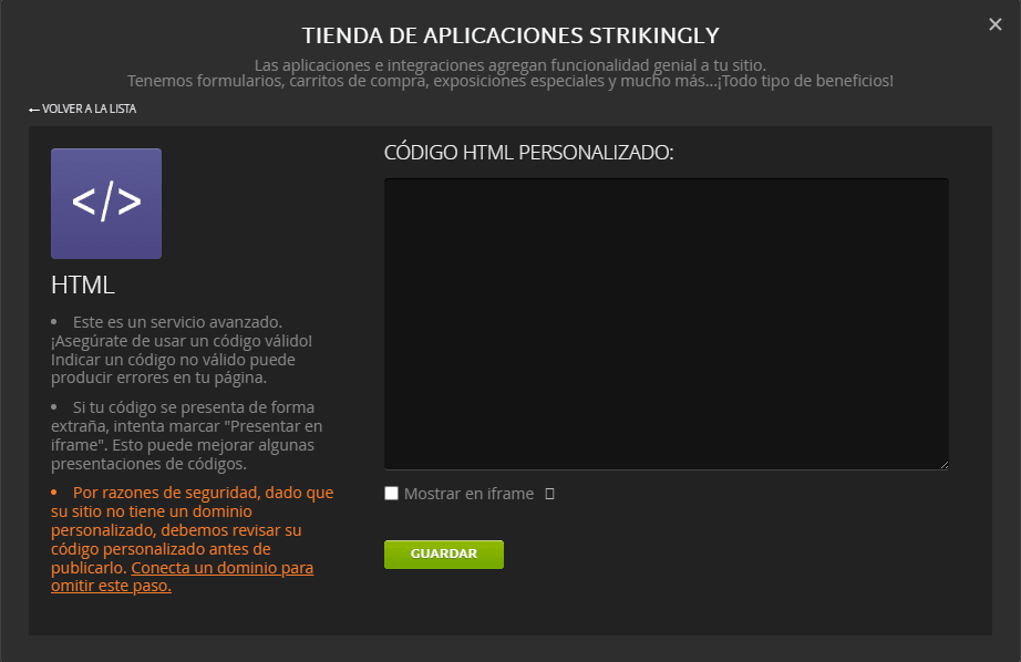 Característica HTML sorprendente