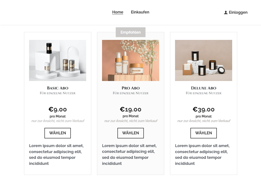 Mystery-Box-Vorlage von Strikingly