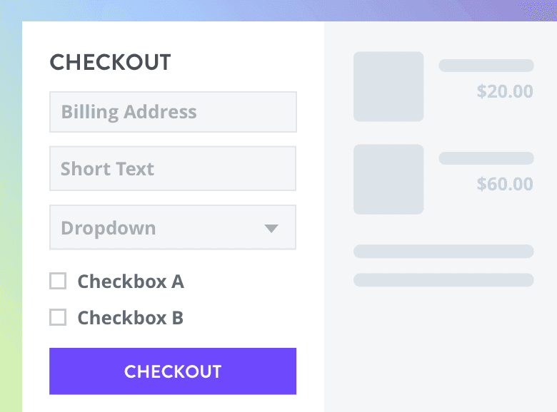 Proceso de pago sorprendentemente personalizado