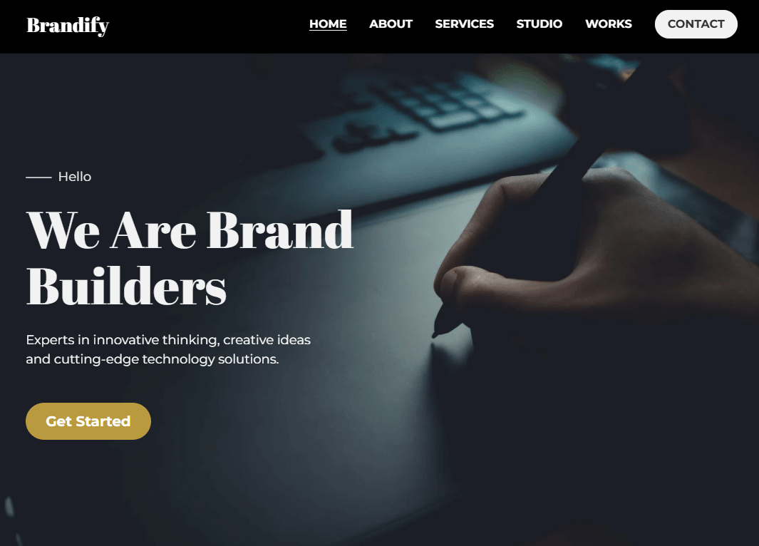 Plantilla de Brandify