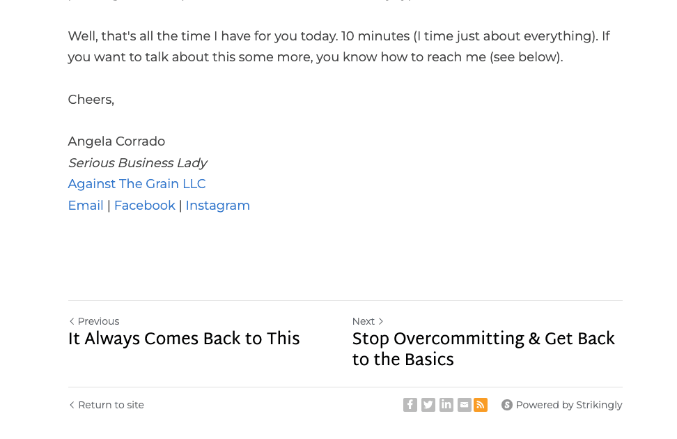 RSS-Feed des Blogs „Against the Grain“