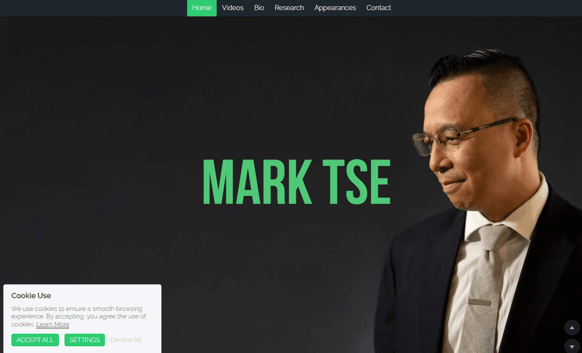 Mark Tse - Sitio web del director de orquesta