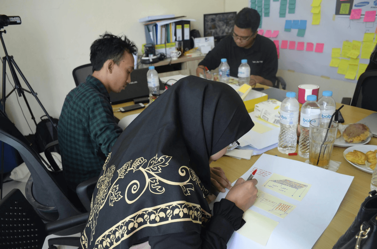 Discusión sobre la retroalimentación de los clientes en un grupo focal