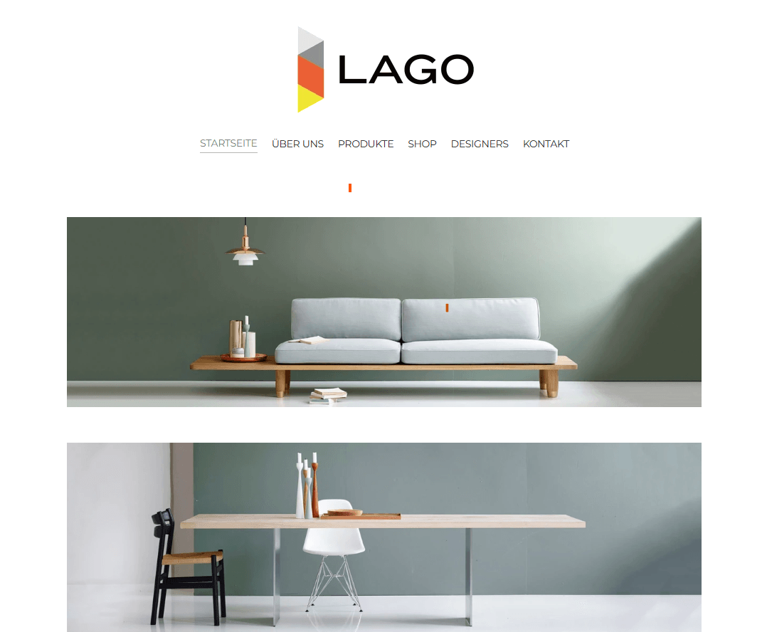 Specter-Vorlage von Strikingly