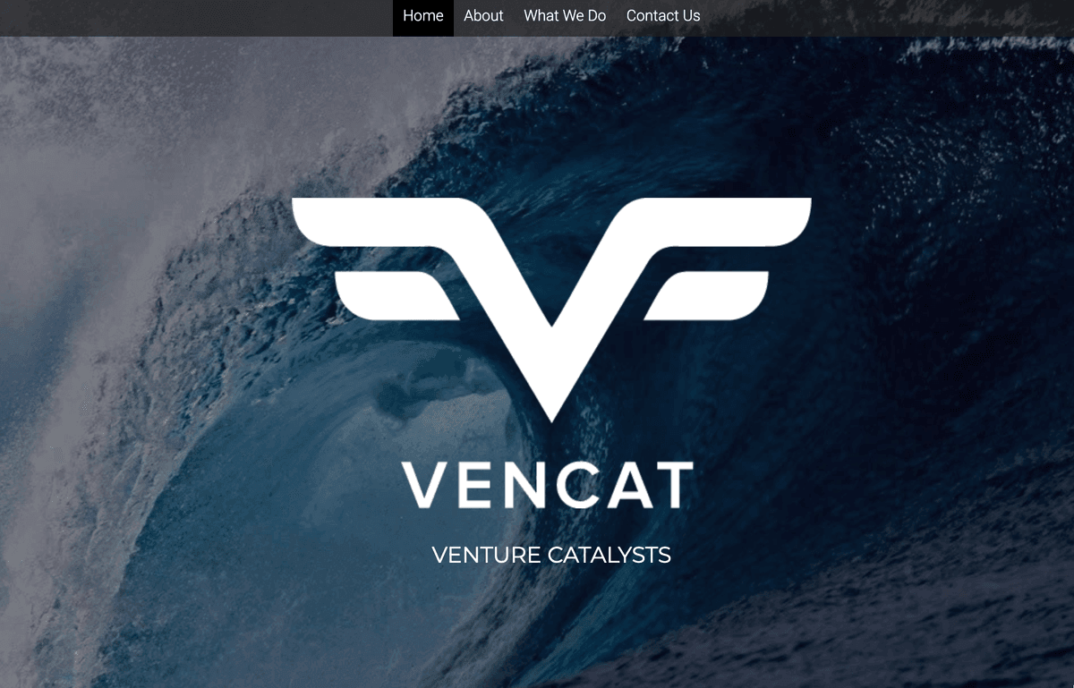 sitio web de Vencat Capital
