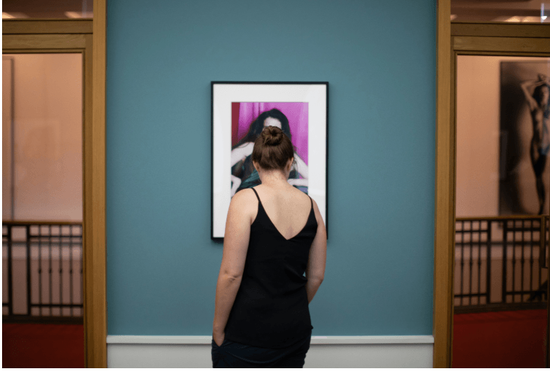 Funktionen der interaktiven Kunstgalerie-Website