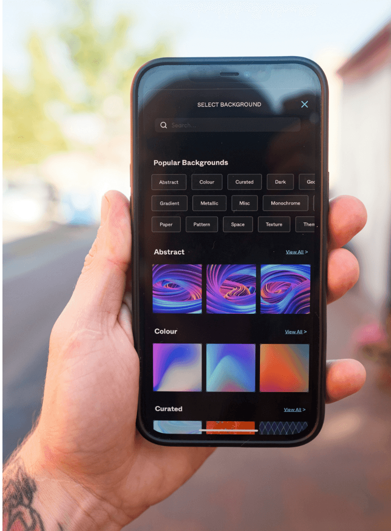 Die besten Apps für Fotografen – lebendige Fotobearbeitungsoberfläche