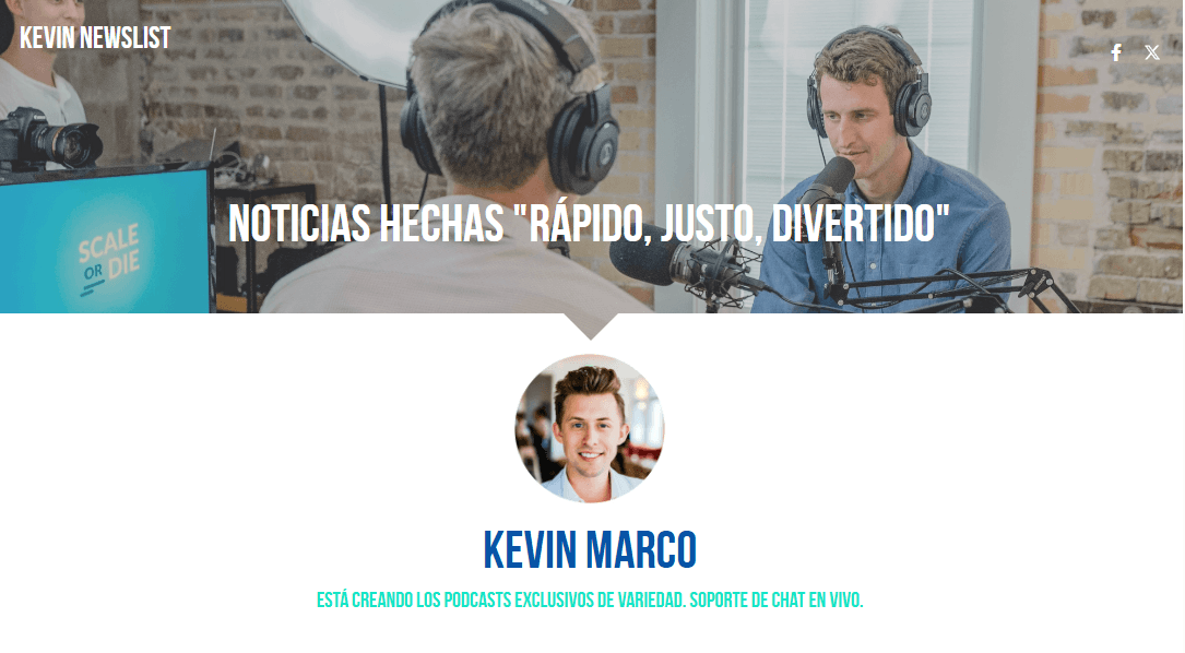 Plantilla de podcast