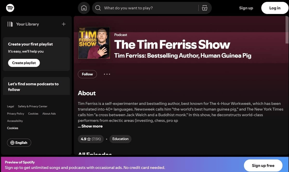 Imagen tomada de Spotify