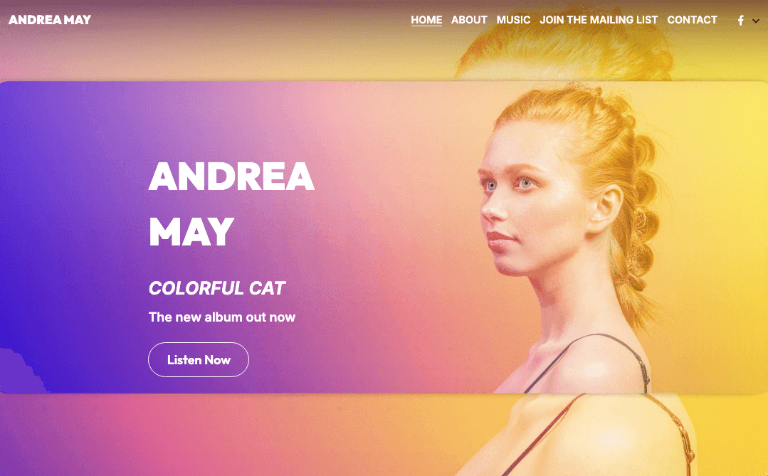 Plantilla Andrea May