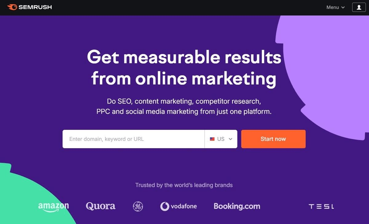 Imagen tomada de SEMRush 