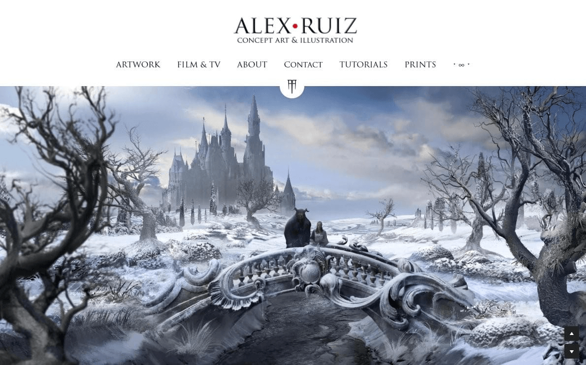 Alex Ruiz, artista de técnicas mixtas (sitio web)