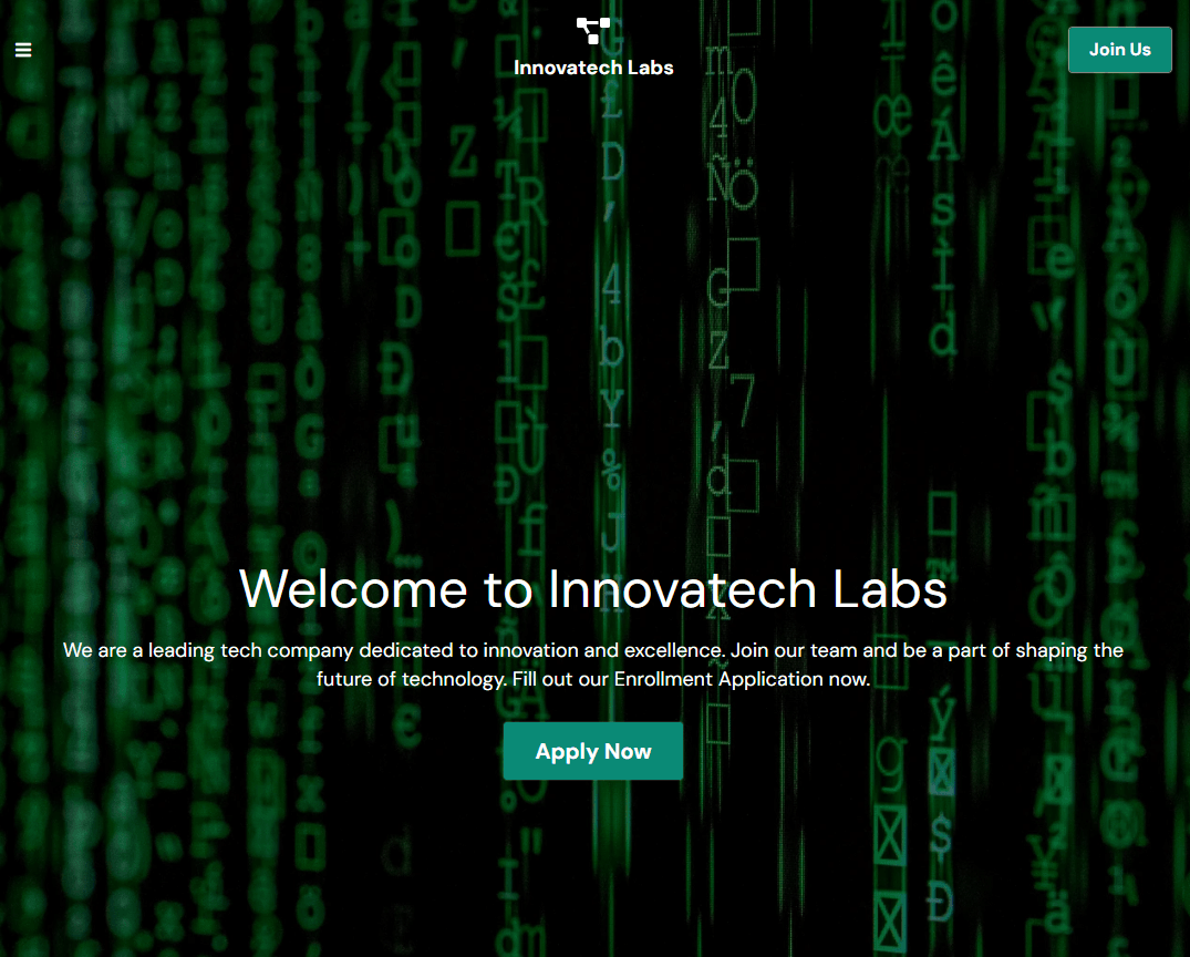 Anmeldeformular von Strikingly