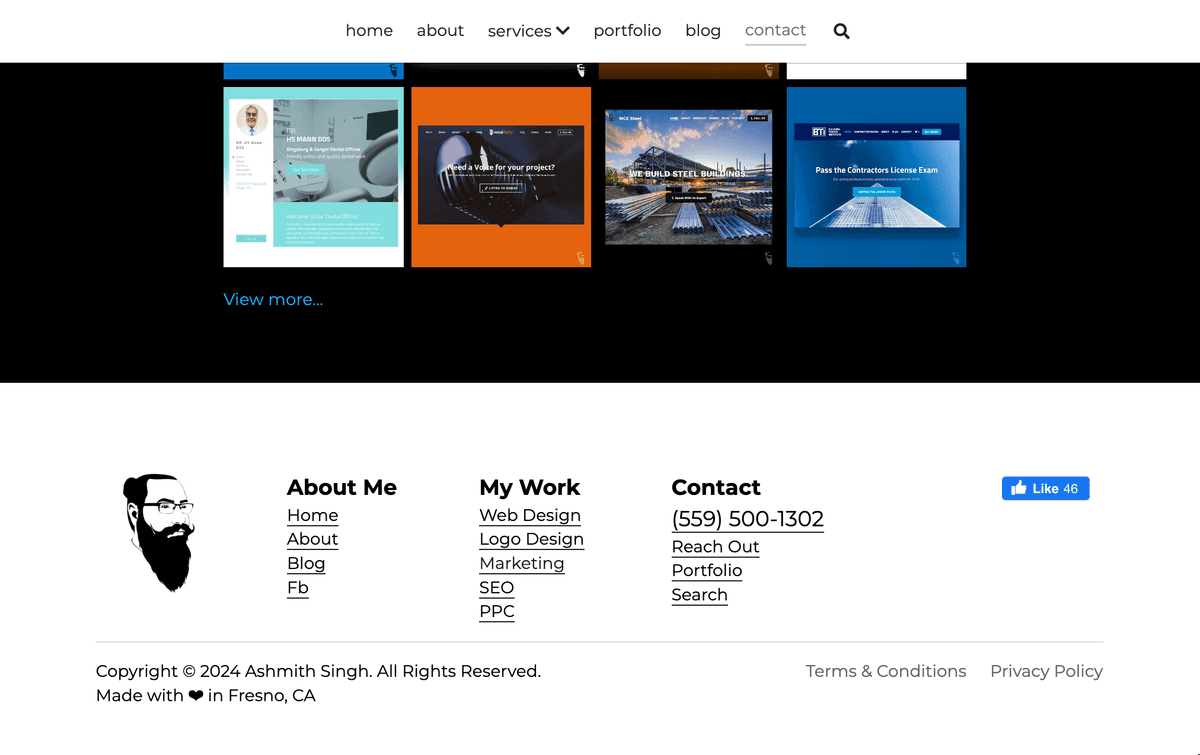 Ashmith-Website-Ankerlinks