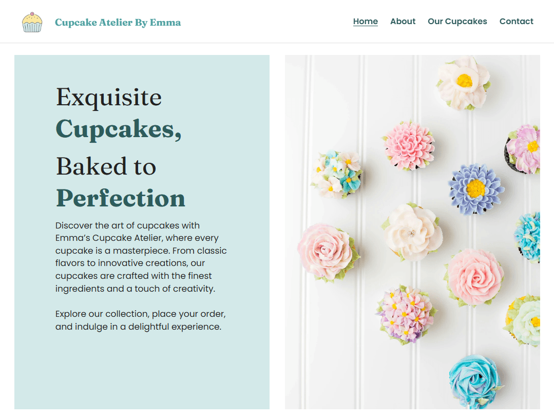 Plantilla de Cupcake Atelier de Emma