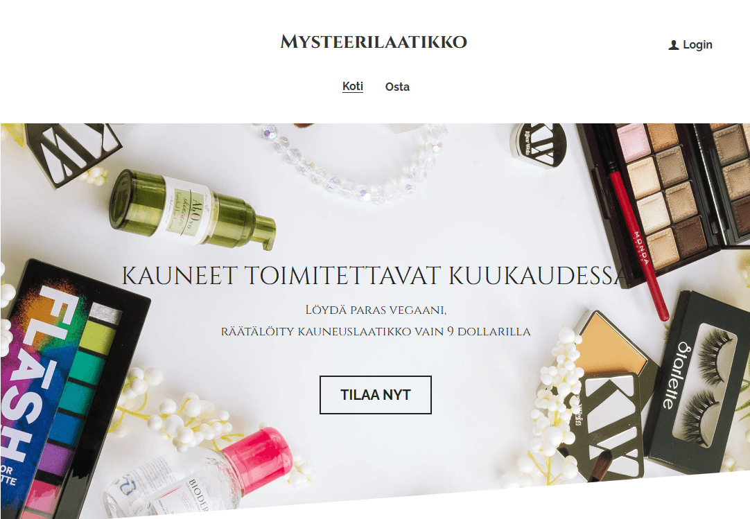 MysteryBox-malli Strikinglyltä