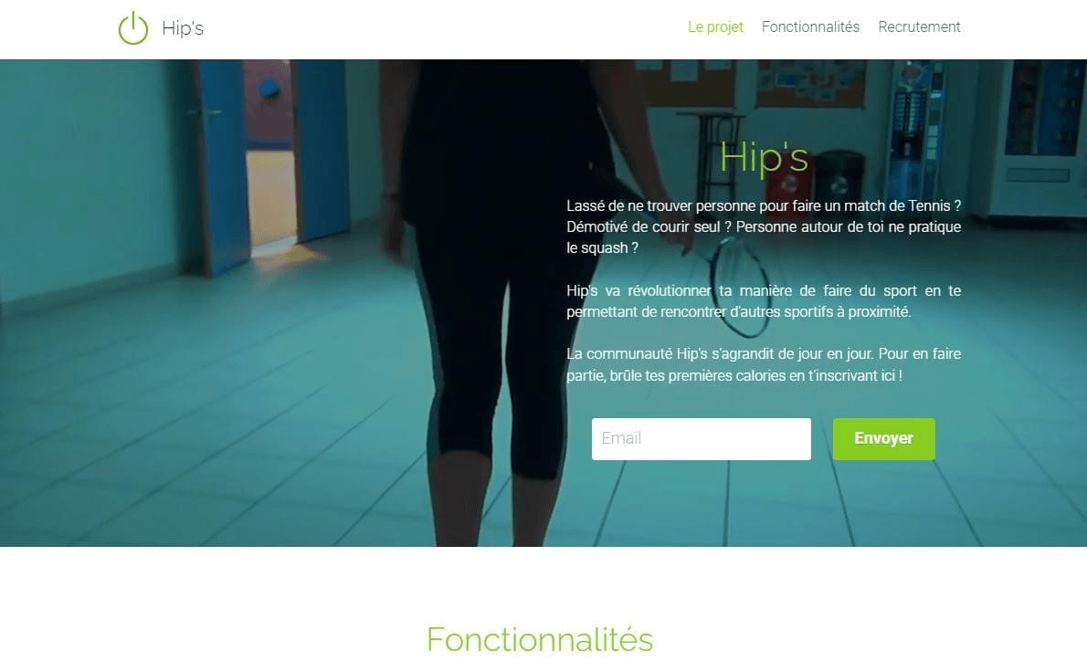sitio web de hip