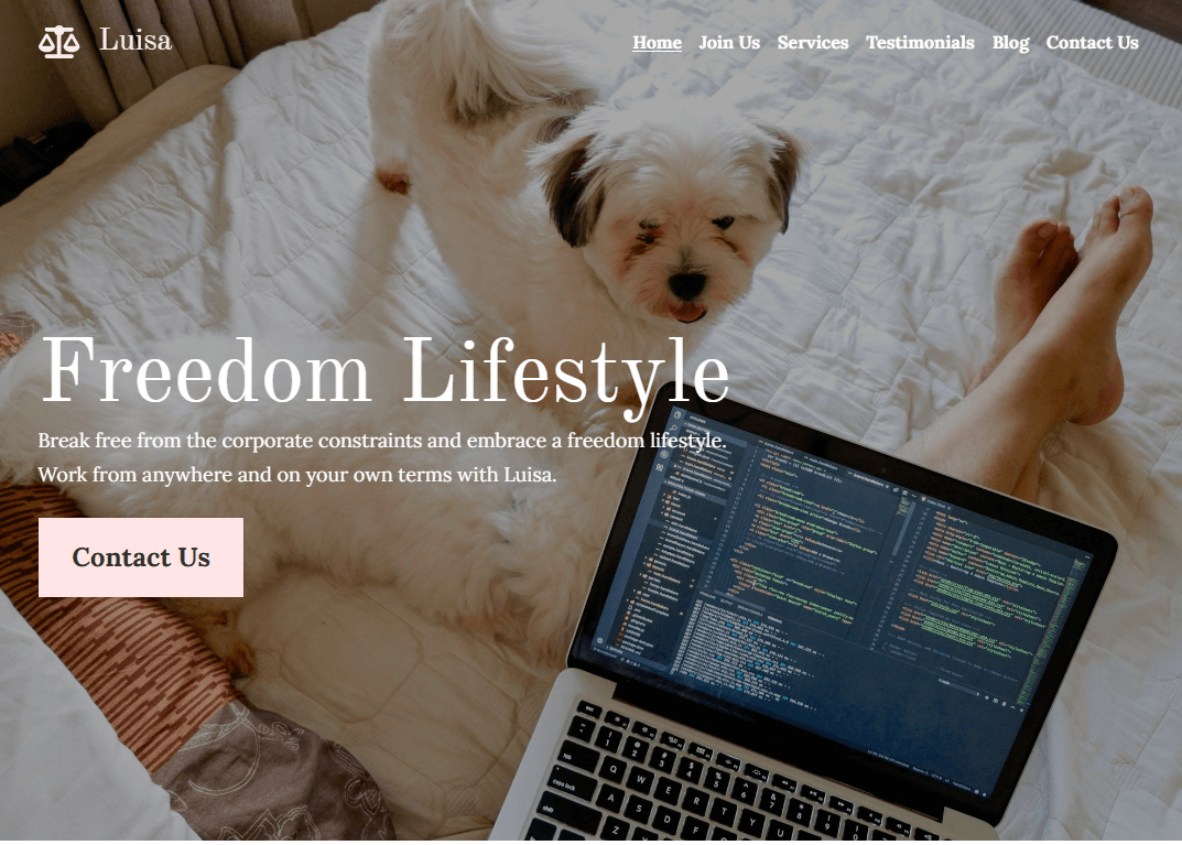 Freedom Lifestyle Template
