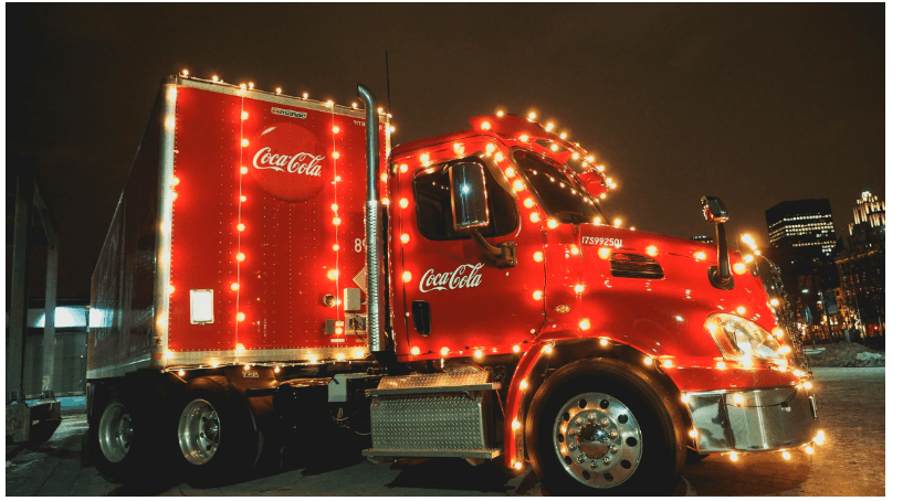 Die „Feiertage naht“-Kampagne von Coca-Cola