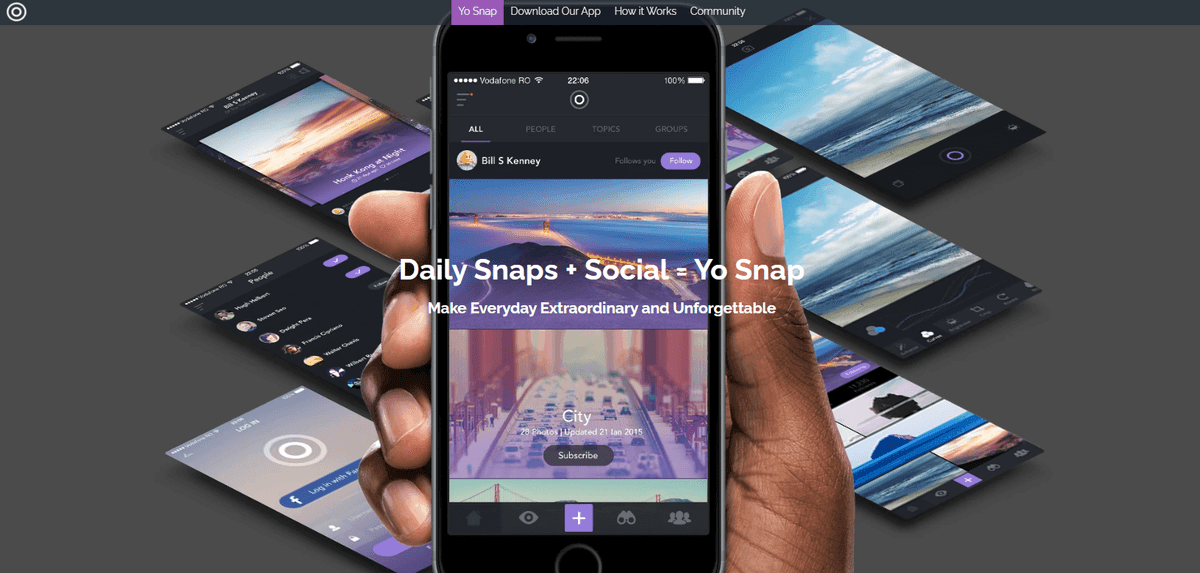 Plantilla Snap