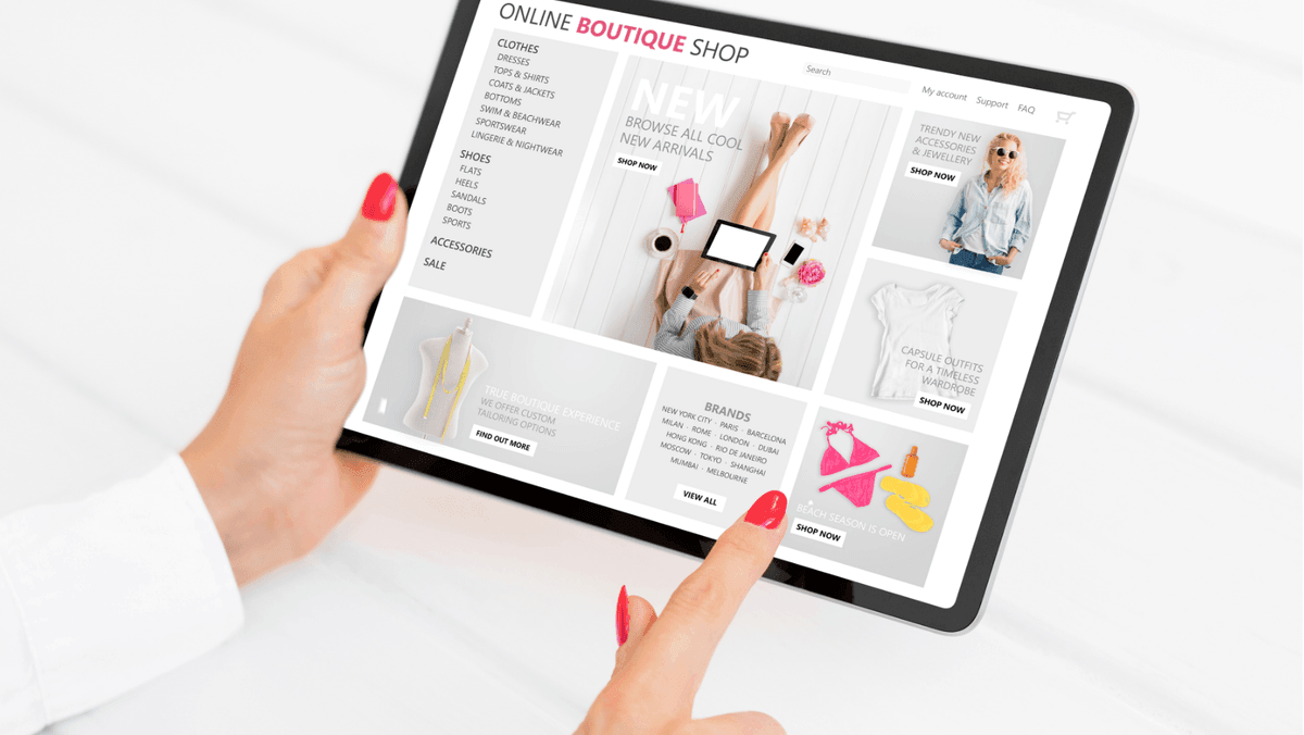 Crea un sitio web de ropa