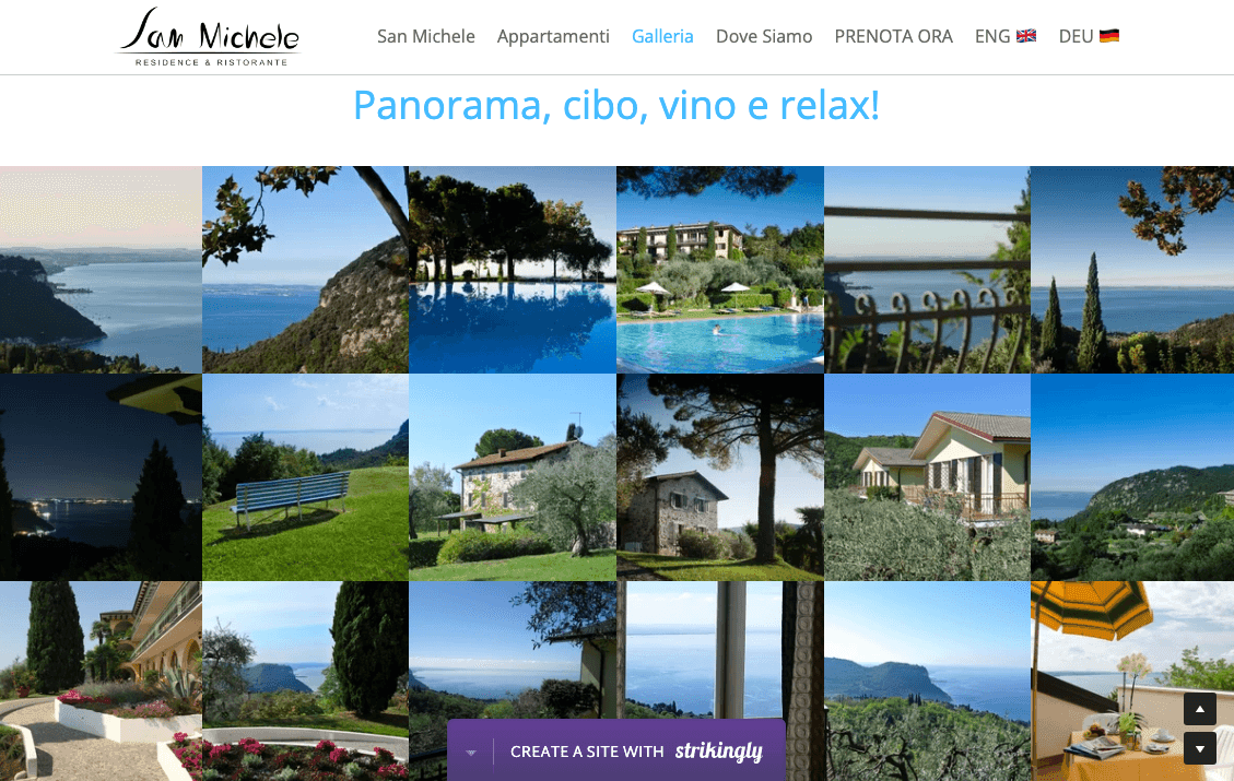 Internationale Website von San Michele