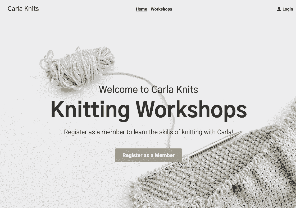 Carla Knits -malli Strikinglyltä
