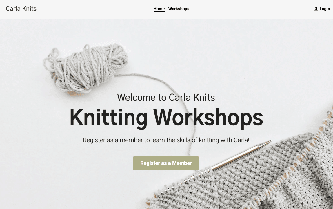 Carla Knits -malli Strikinglyltä