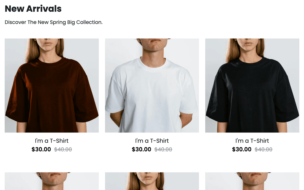 Plantilla Quilo de Strikingly