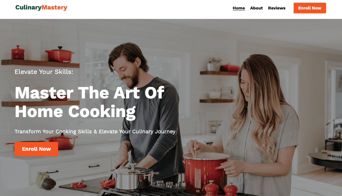 Plantilla de dominio culinario