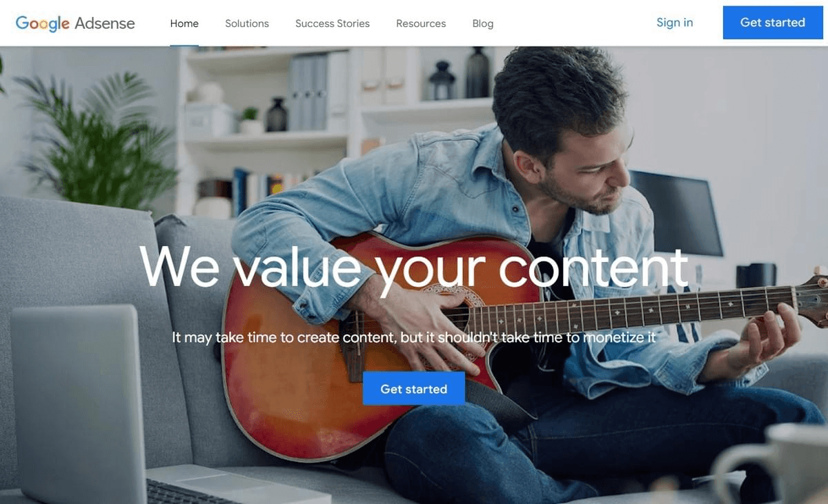 Imagen tomada de Google AdSense.