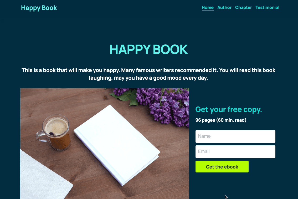 Plantilla HappyBook