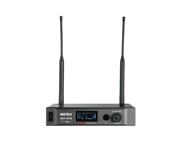 ACT-818 UHF數位寬頻雙頻道接收機