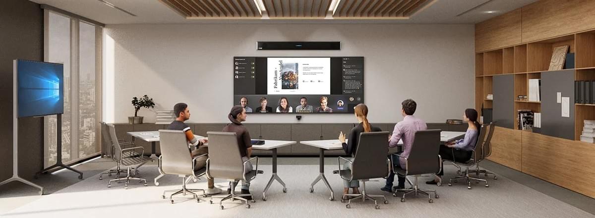 Teams Room meeting with Nureva Teams Room meeting with Nureva