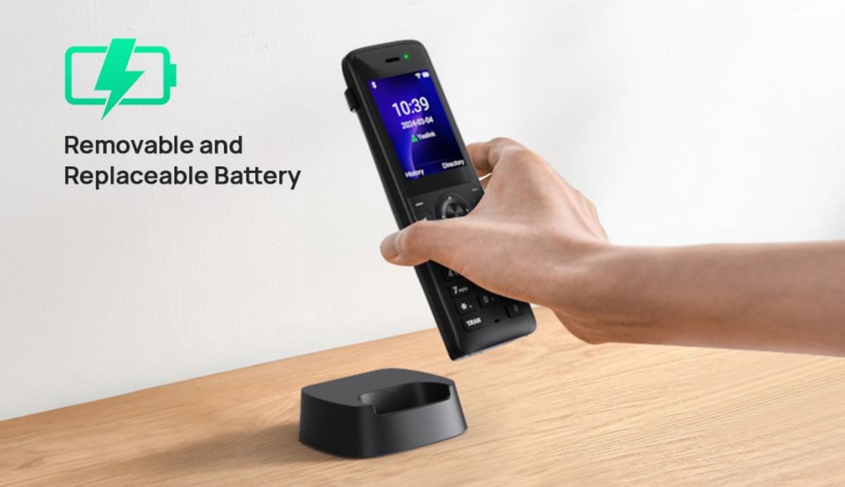Yealink AX83H Wi-Fi Handset 無線IP話機