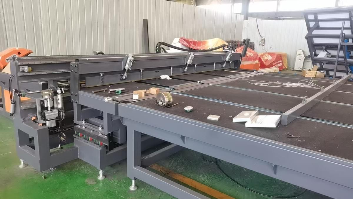 CNC glass cutting line