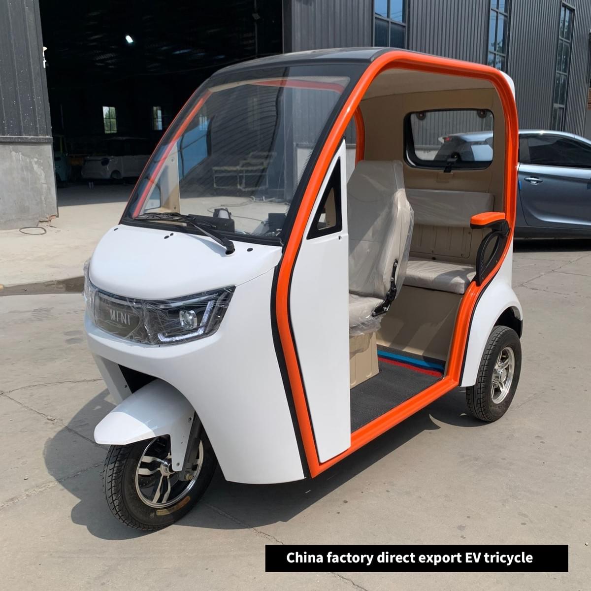 ev electric tricycle tourist delivery tuktuk