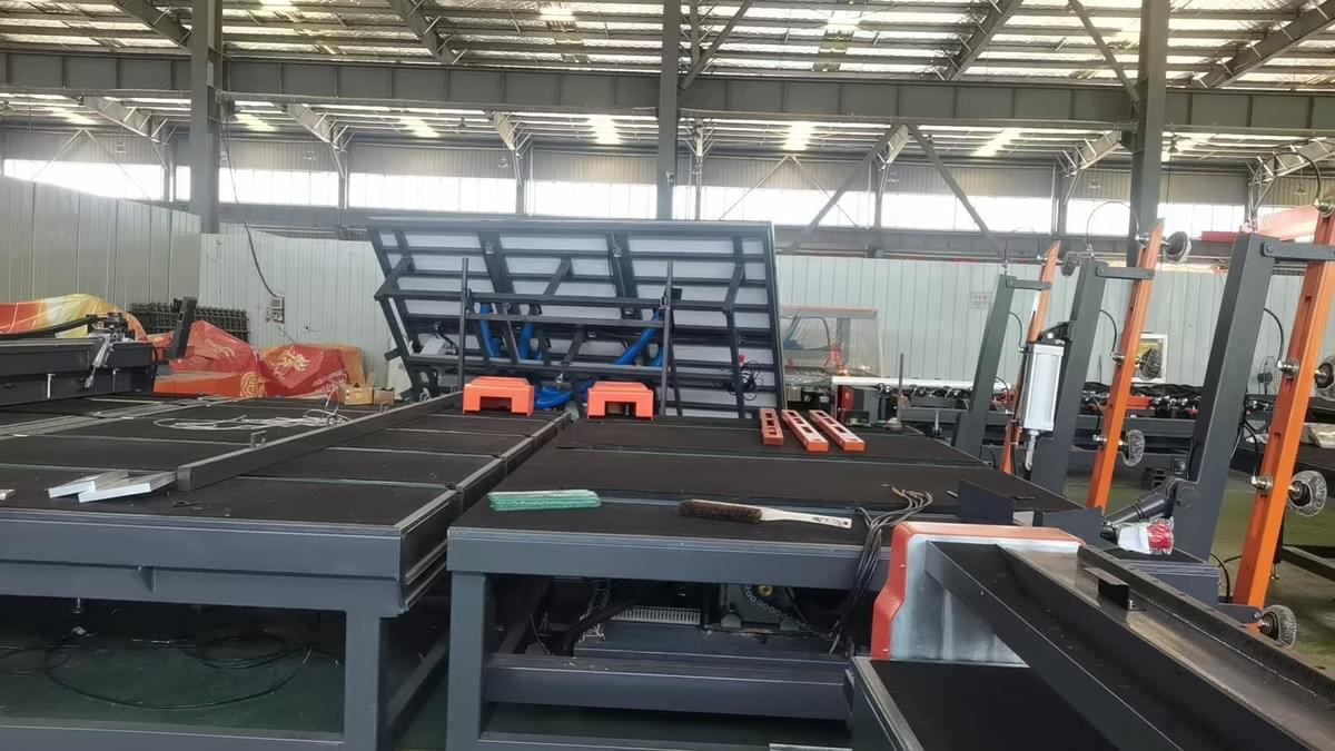 CNC glass cutting line