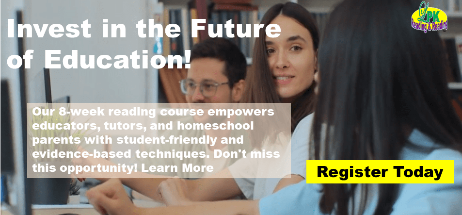 Structured Reading Literacy 8 Week Course